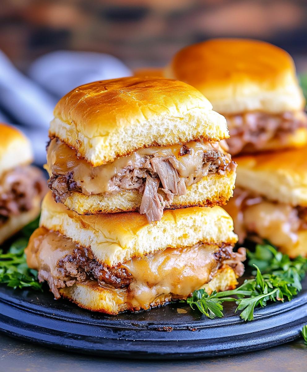 French Dip Sliders Recipe