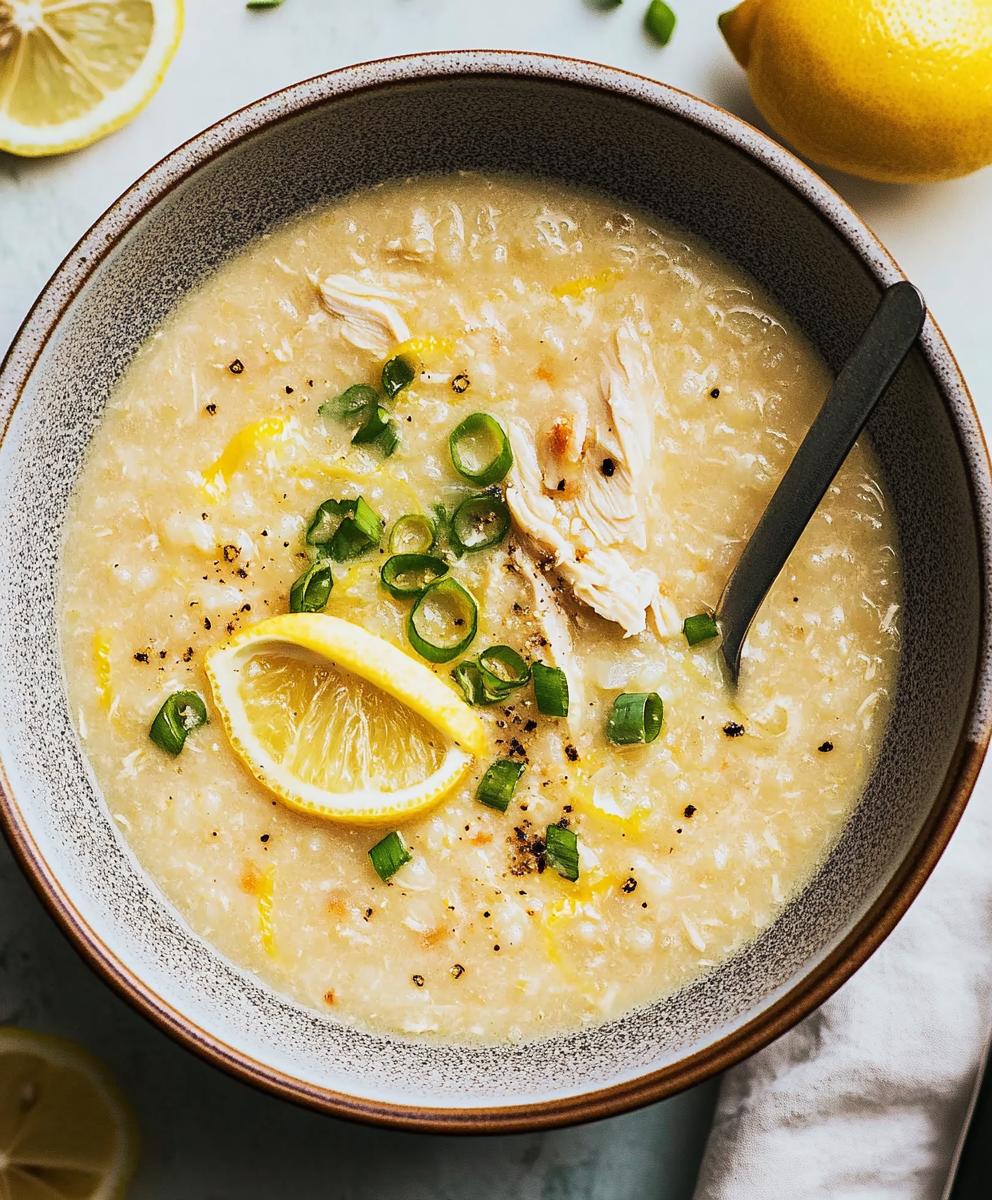 Greek Lemon Chicken Soup Recipe