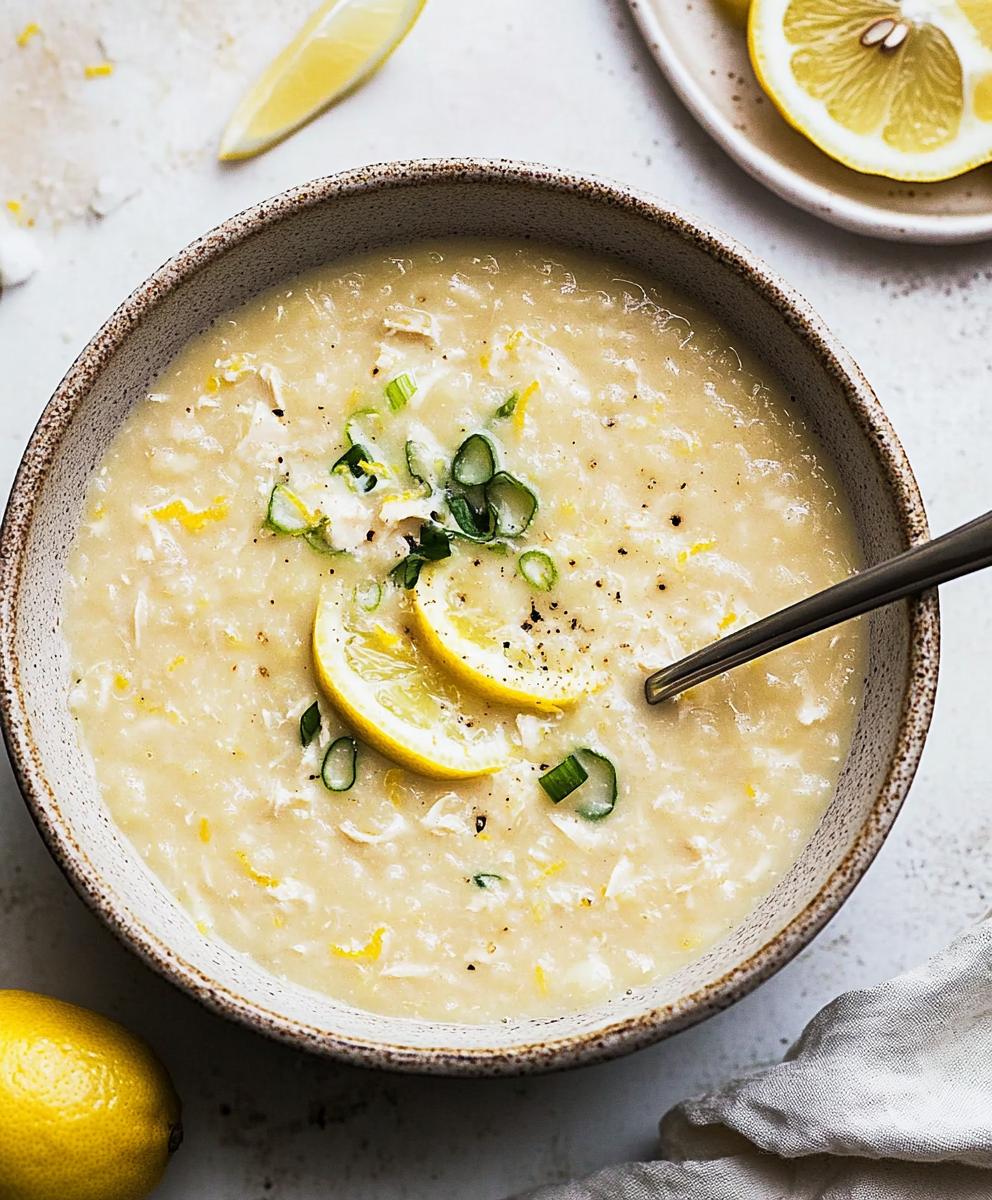 Greek Lemon Chicken Soup Recipe