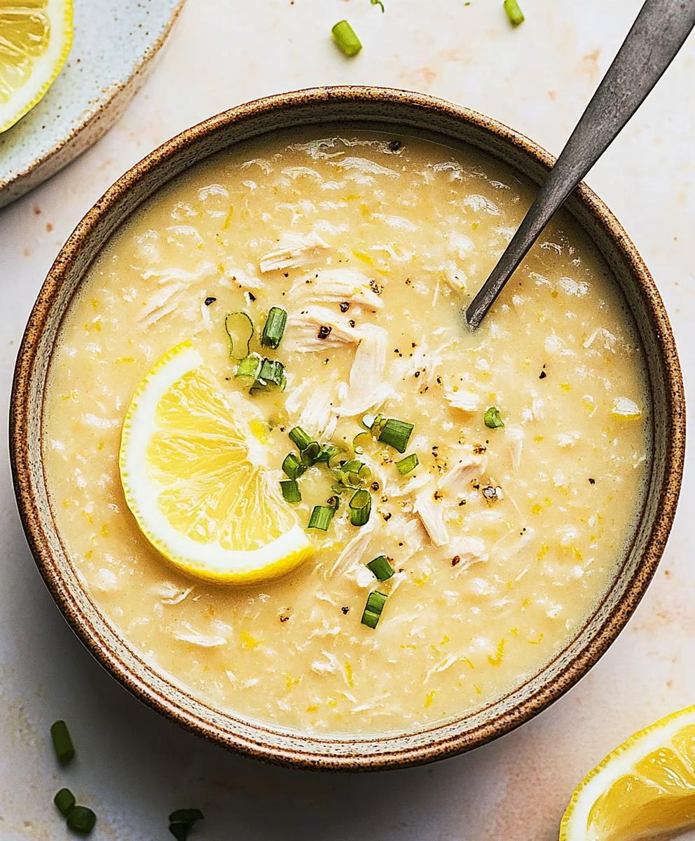 Greek Lemon Chicken Soup Recipe