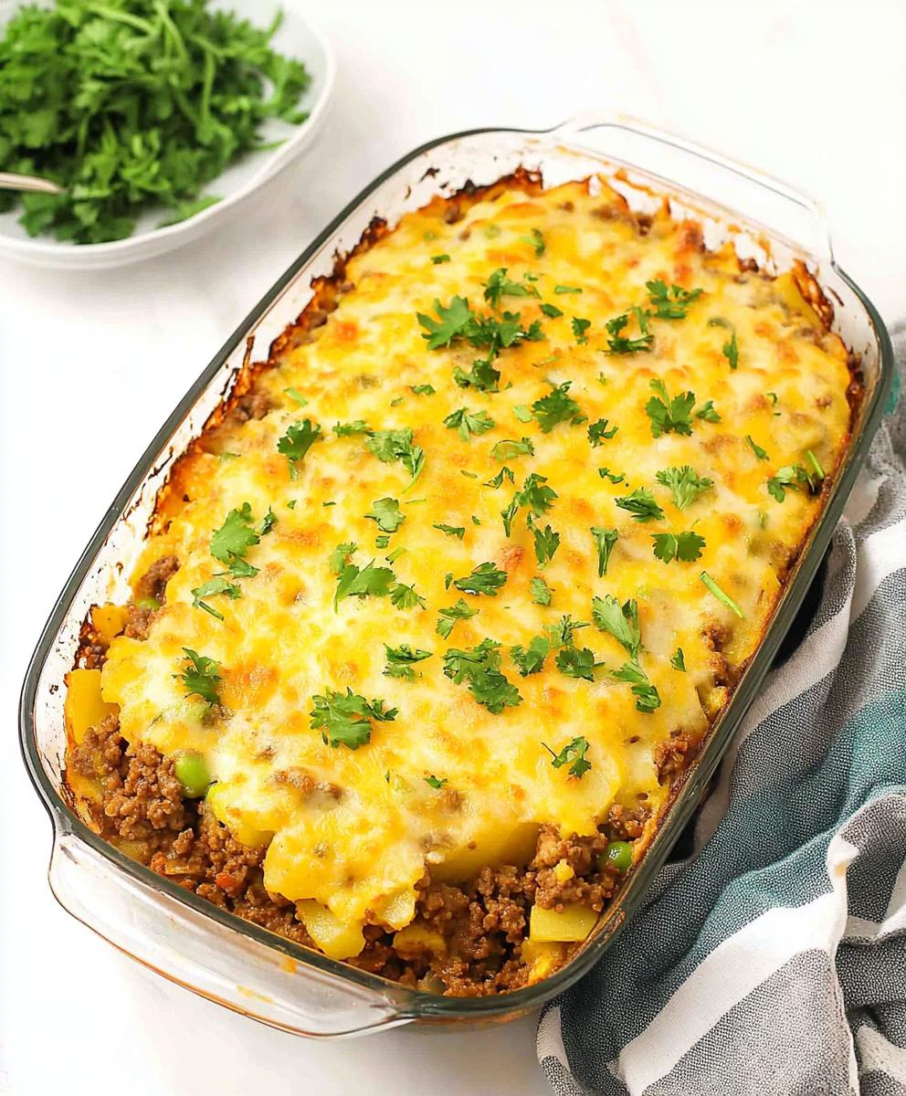 Ground Beef And Potato Casserole Recipe