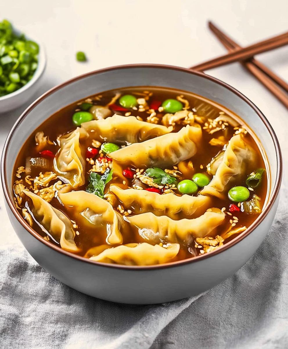Gyoza Soup Recipe