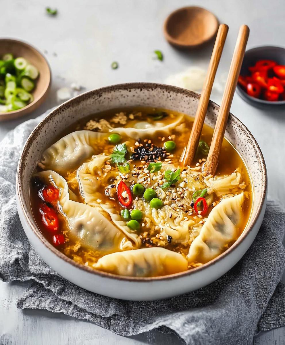 Gyoza Soup Recipe