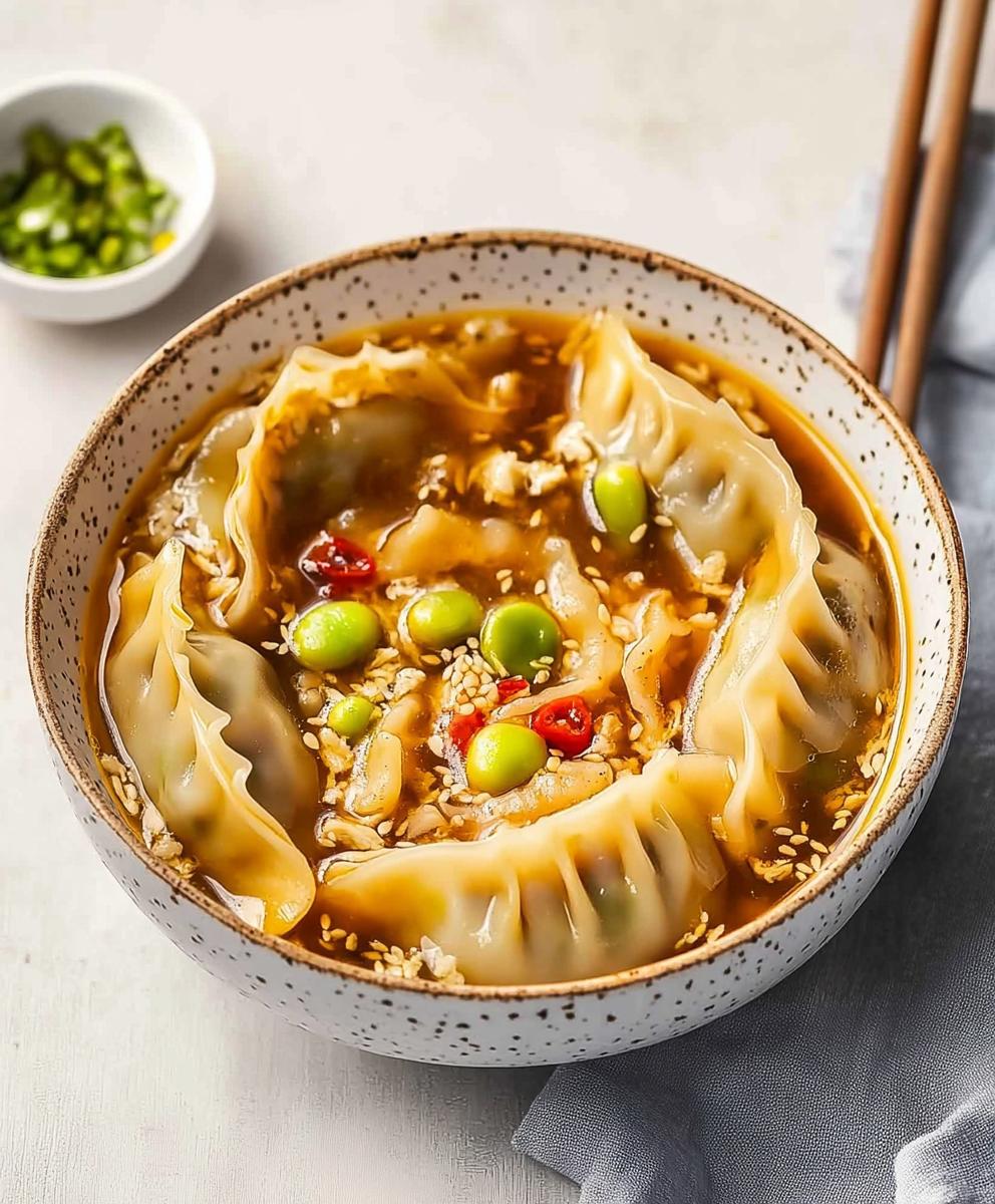 Gyoza Soup Recipe