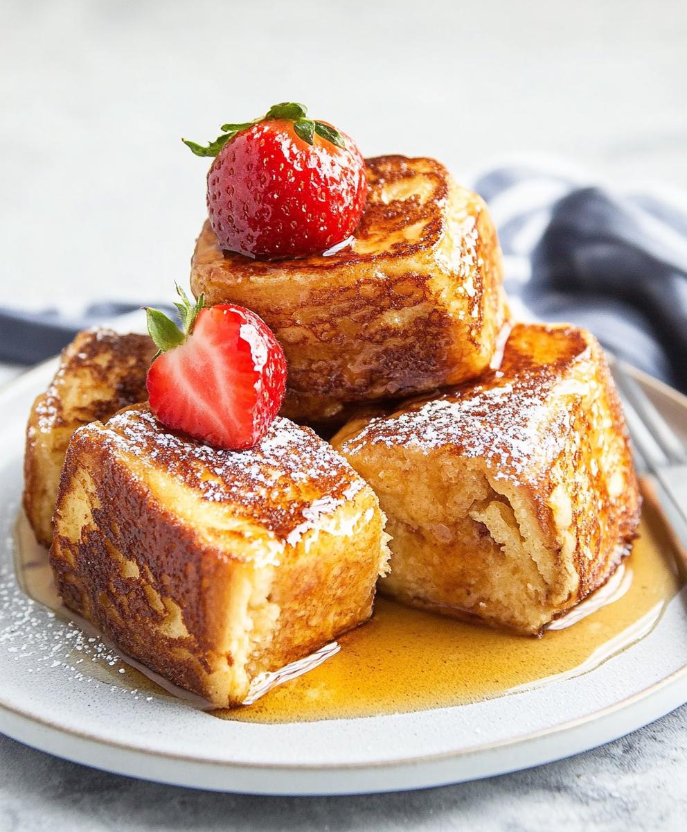 Hawaiian Roll French Toast Recipe
