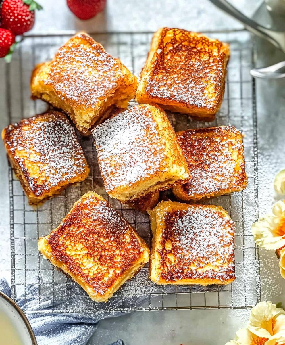 Hawaiian Roll French Toast With Cinnamon Sugar Recipe