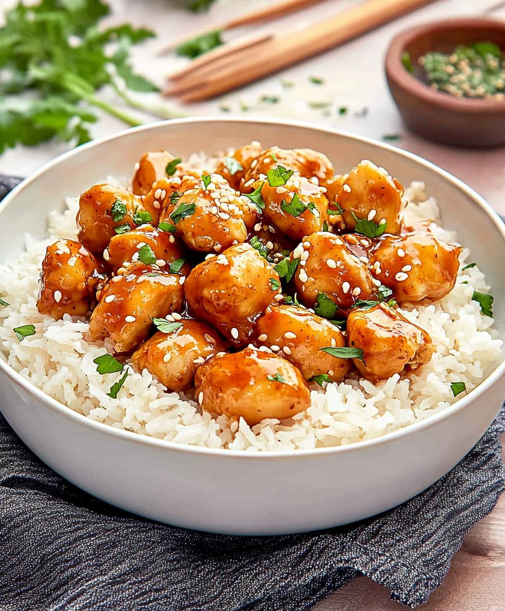 Honey Garlic Chicken Recipe