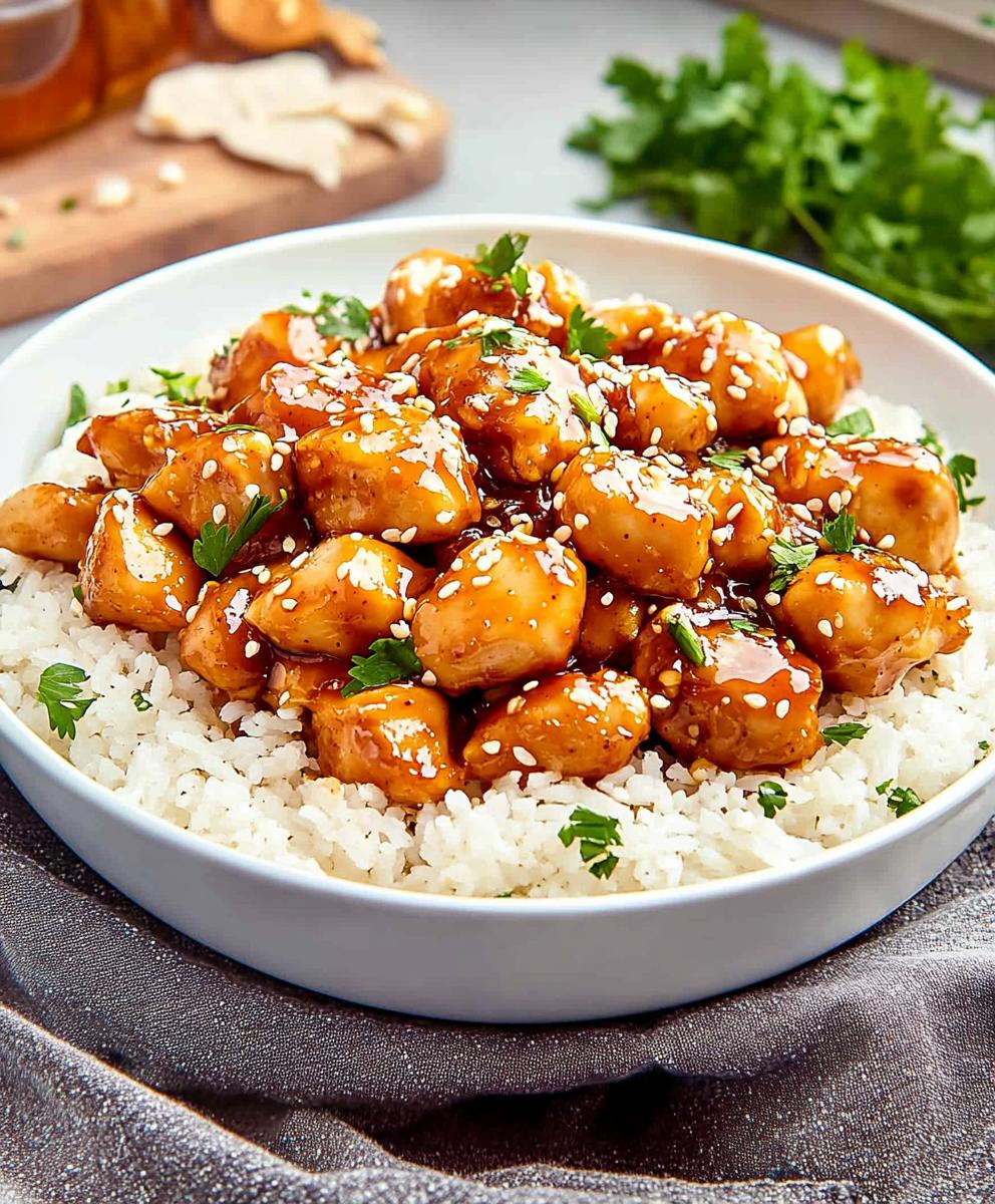 Honey Garlic Chicken Recipe