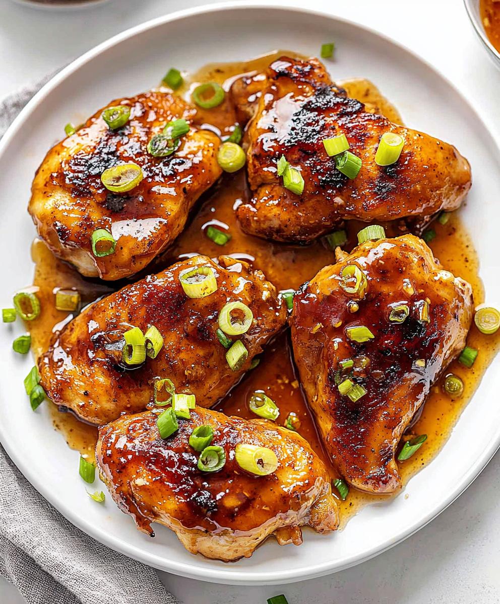 Honey Garlic Chicken Recipe