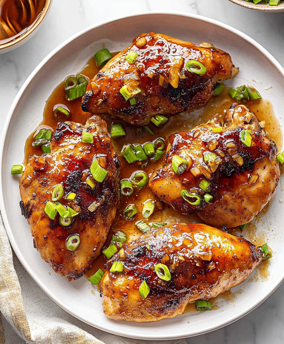 Honey Garlic Chicken Recipe