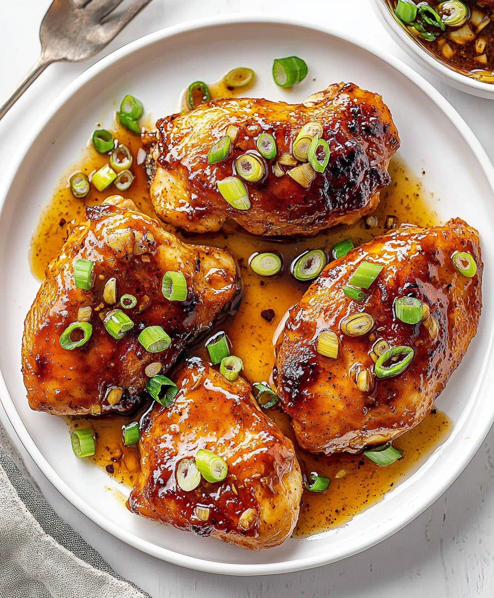 Honey Garlic Chicken Recipe
