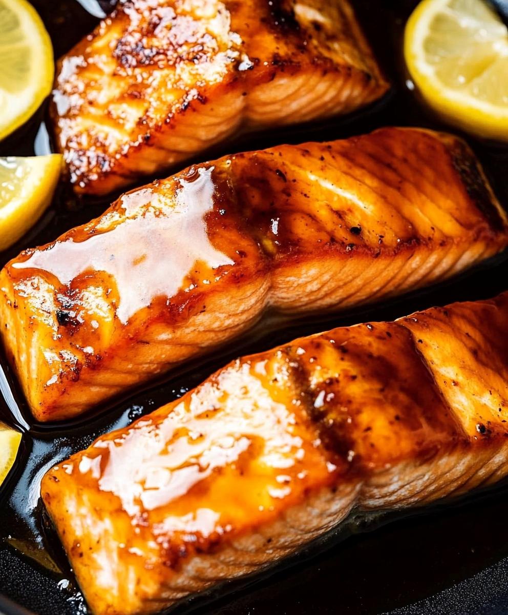 Honey Glazed Salmon Recipe