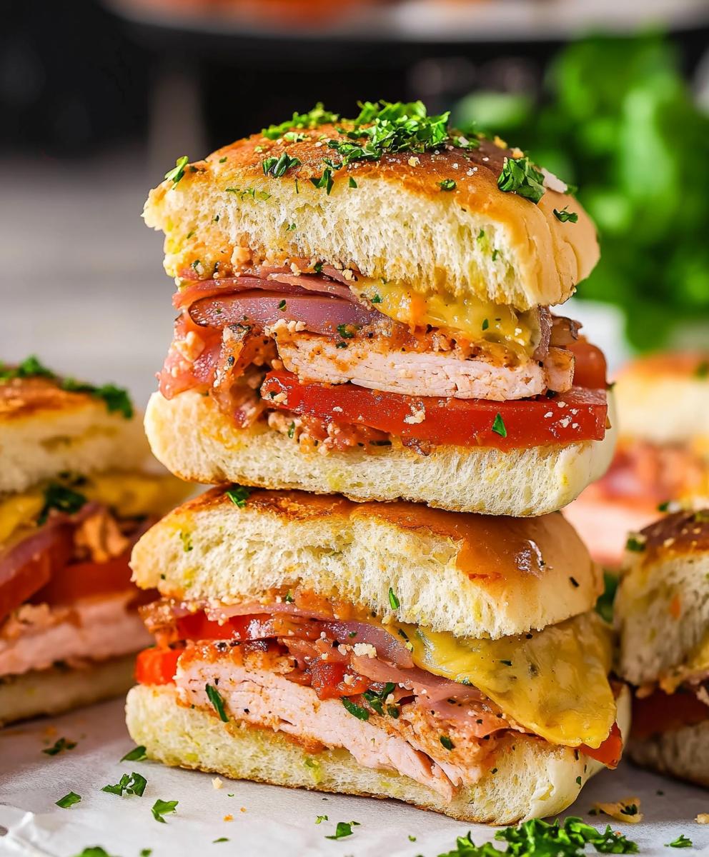 Hot Italian Sub Sliders Recipe