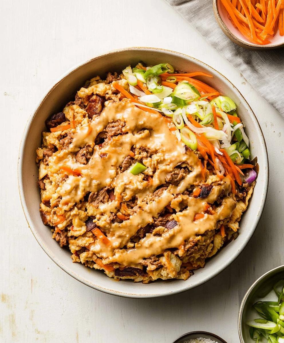 Inside Out Egg Roll In A Bowl Recipe