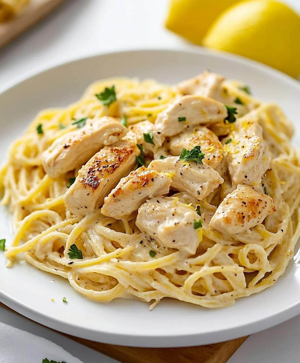 Lemon Chicken Pasta Recipe