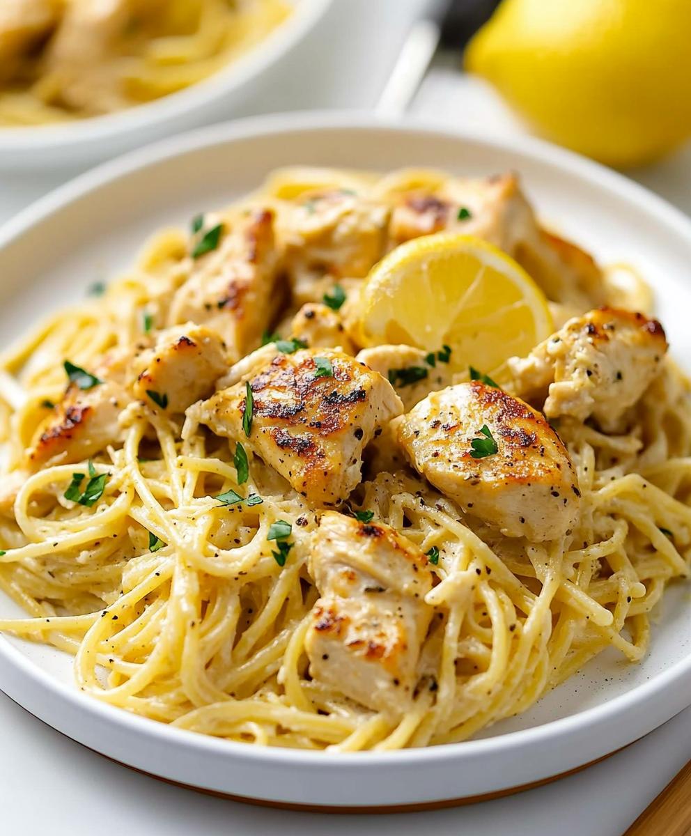 Lemon Chicken Pasta Recipe