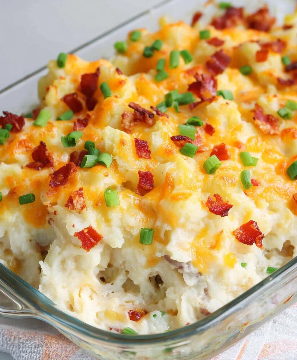 Loaded Baked Potato Casserole Recipe