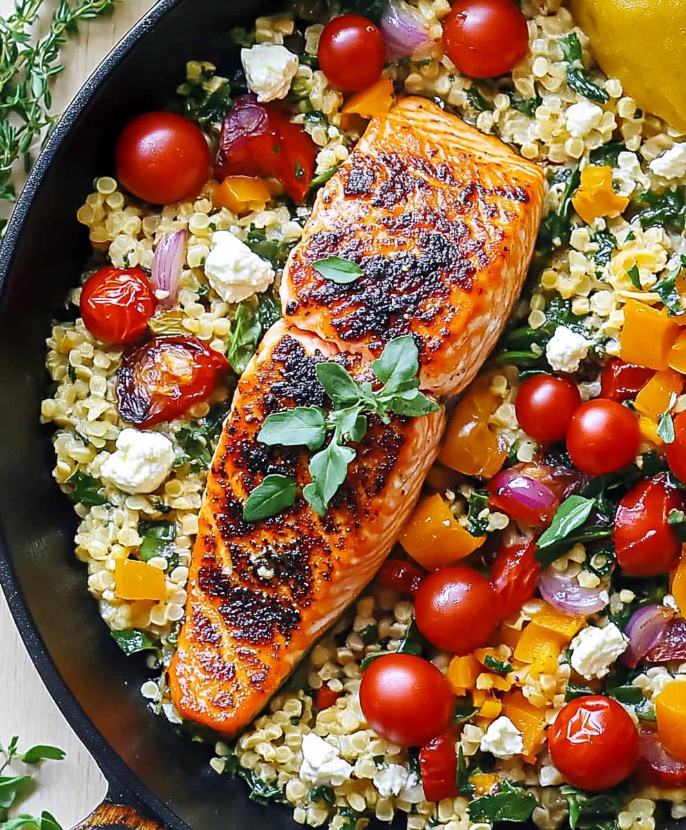 Mediterranean Salmon Recipe