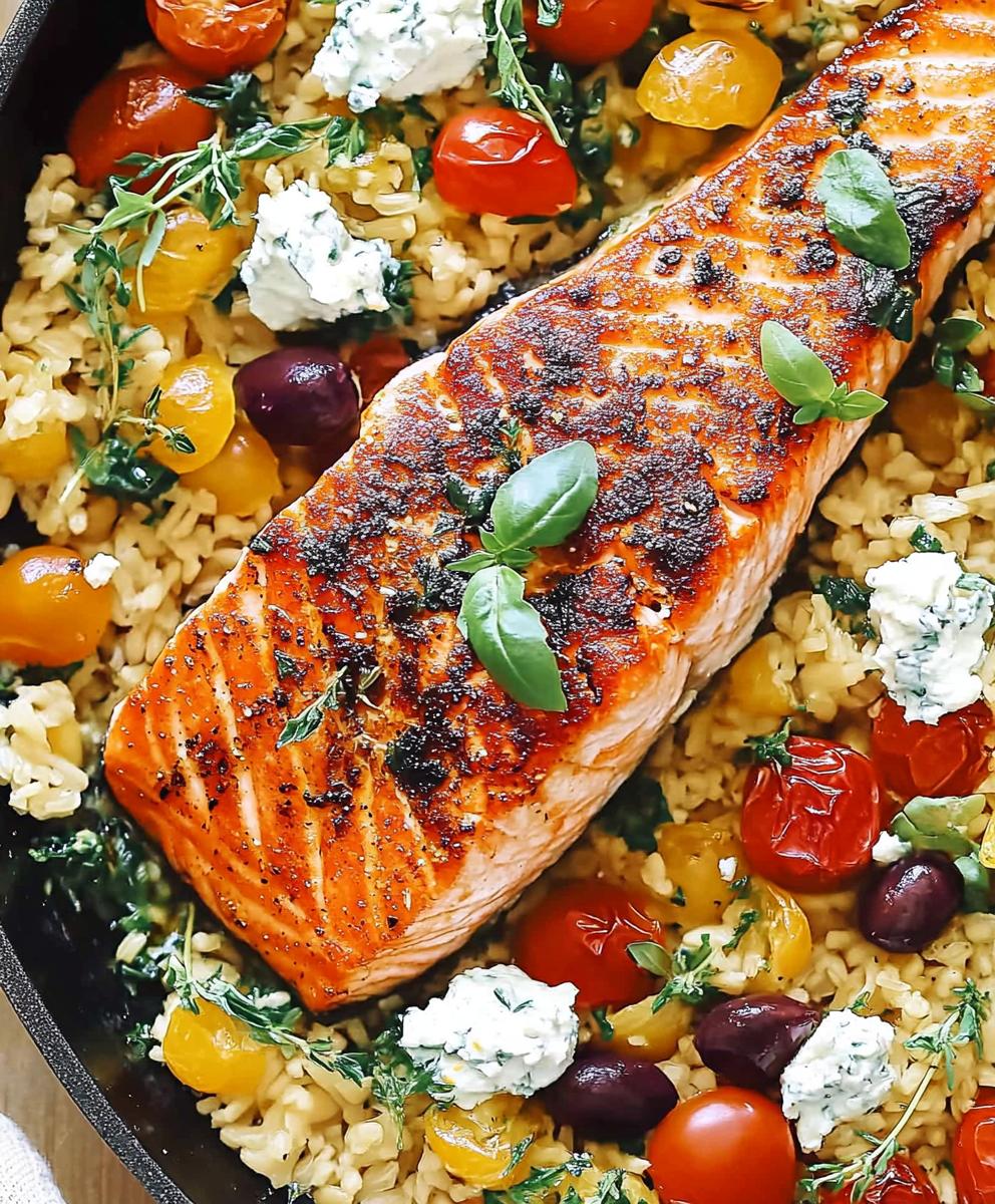 Mediterranean Salmon Recipe