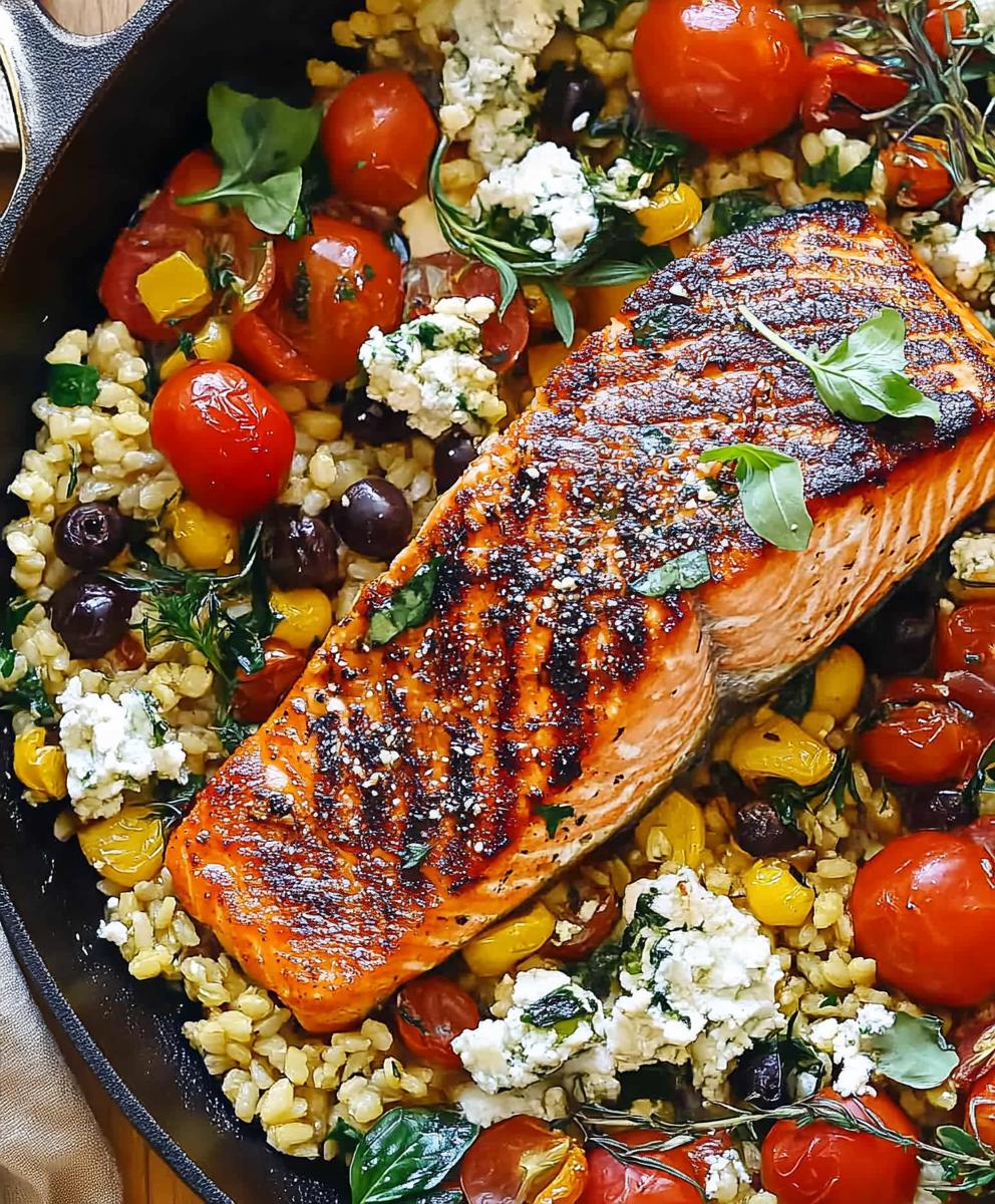 Mediterranean Salmon Recipe