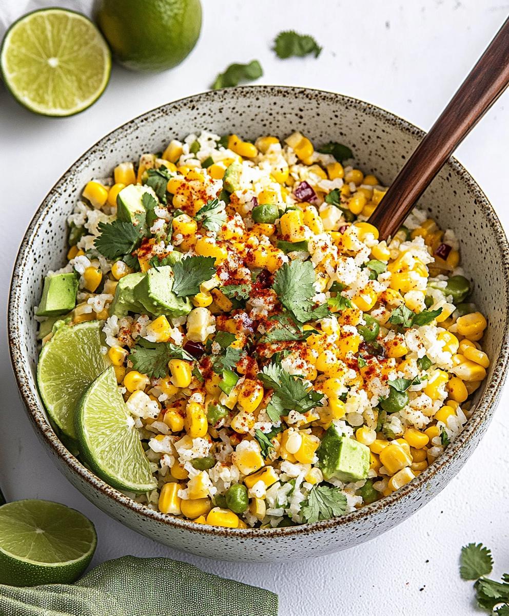 Mexican Street Corn And Rice Bowls Recipe