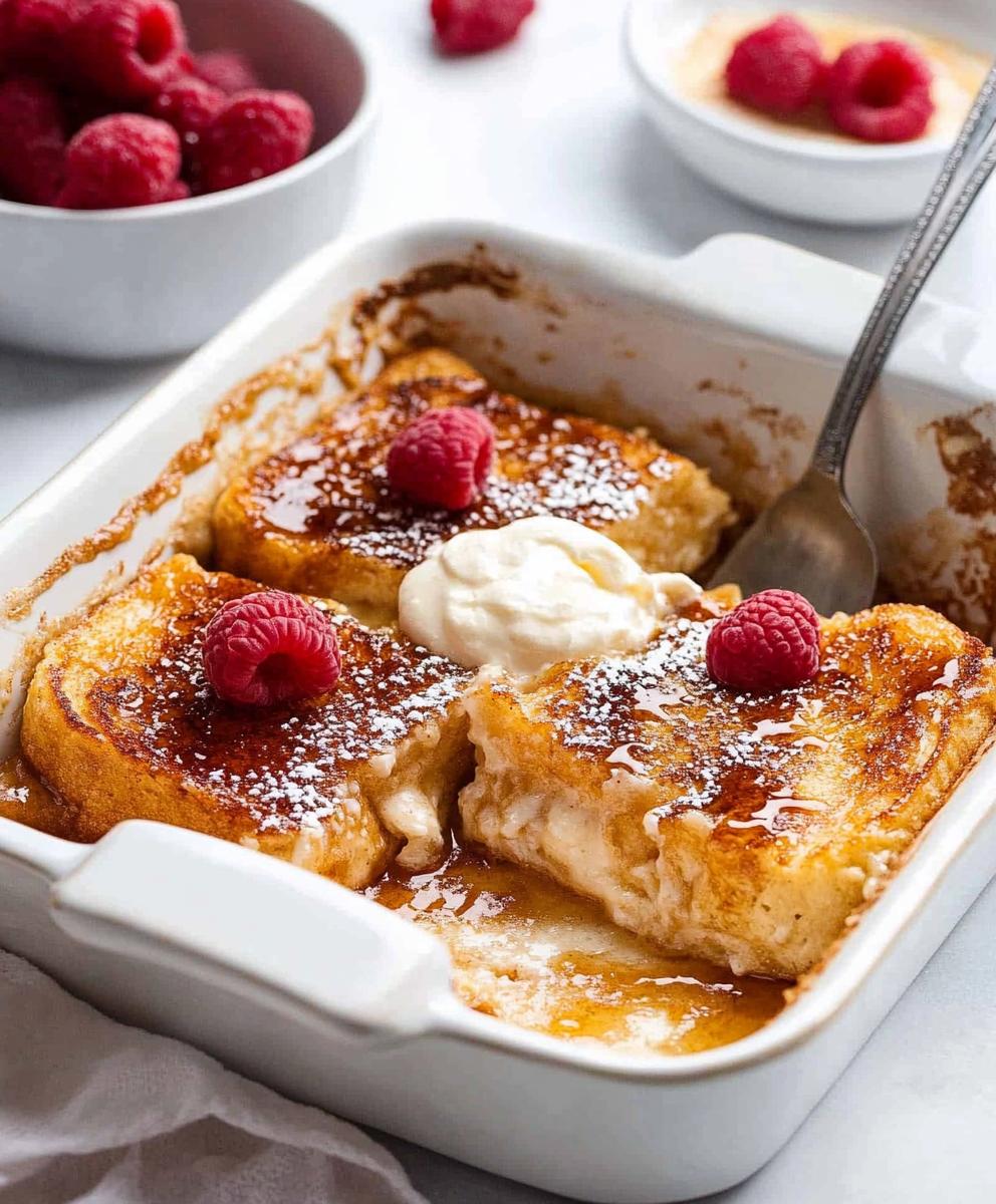Overnight Crème Brûlée French Toast Bake Recipe