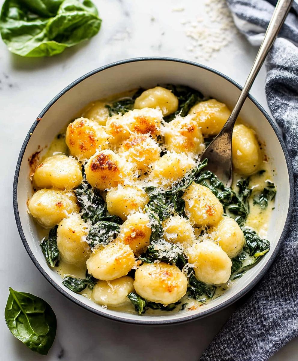 Pesto Gnocchi With Spinach And Artichokes Recipe