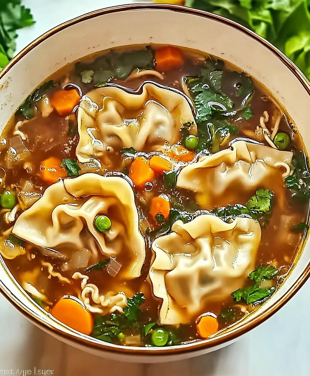 Potsticker Soup Recipe