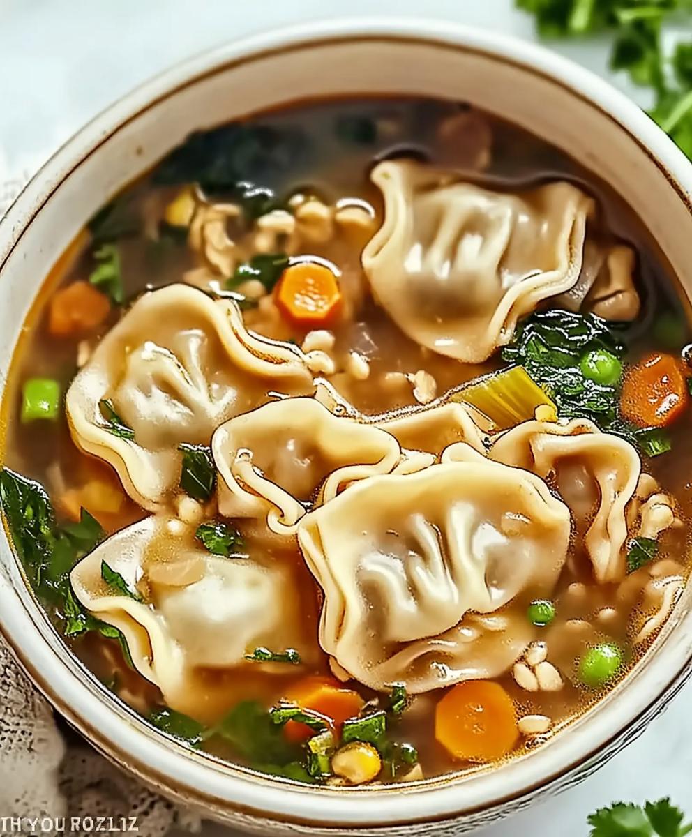 Potsticker Soup Recipe