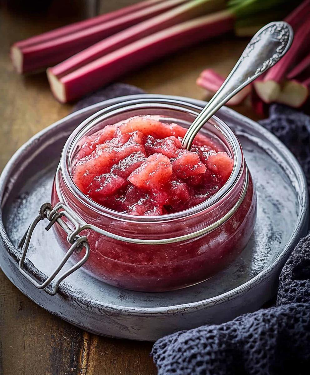 Rhubarb Compote Recipe