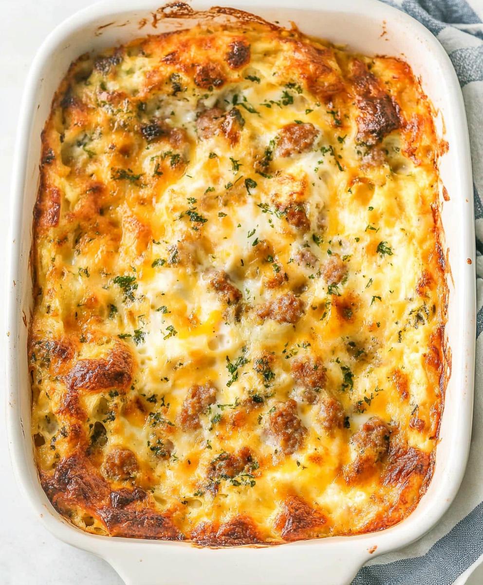 Sausage And Egg Casserole Recipe
