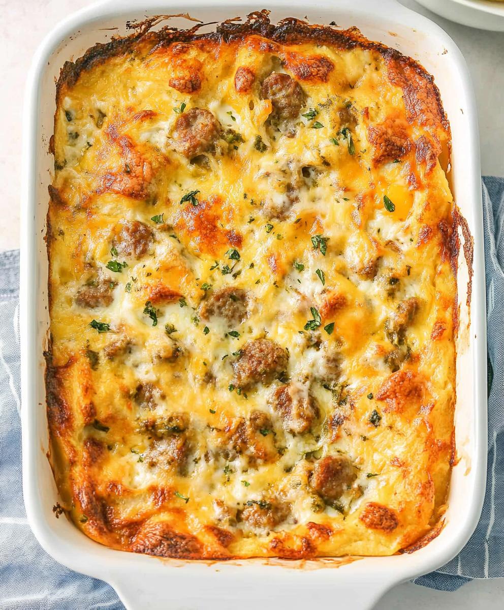 Sausage And Egg Casserole Recipe