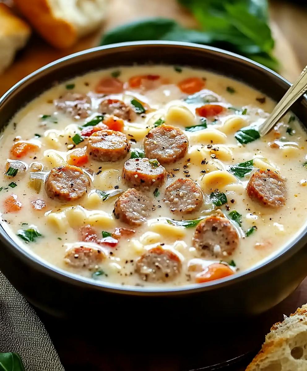 Sausage Ditalini Soup Recipe