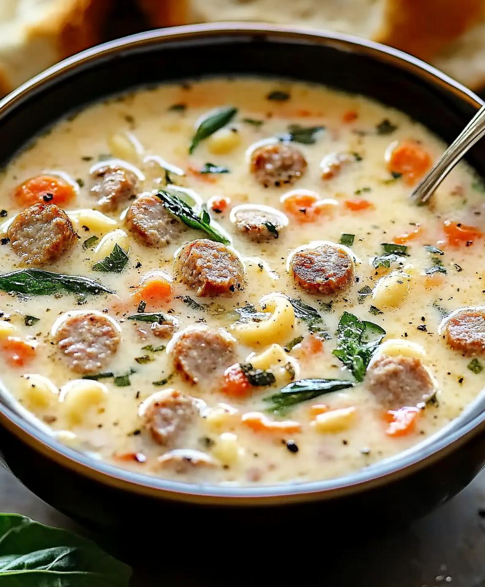Sausage Ditalini Soup Recipe