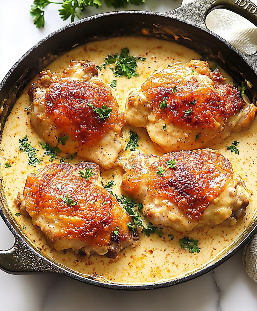Southern Smothered Chicken Recipe