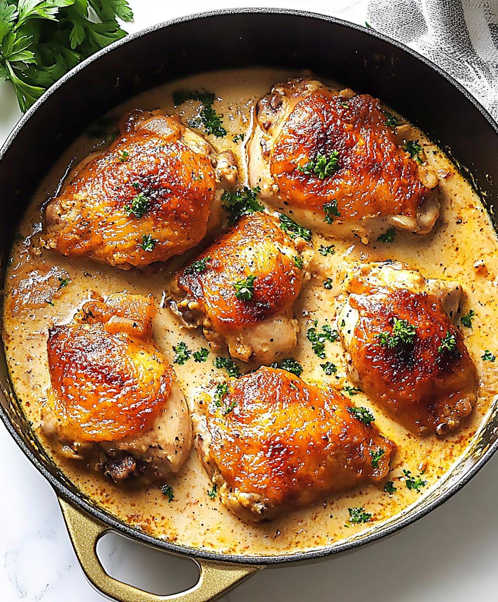 Southern Smothered Chicken Recipe