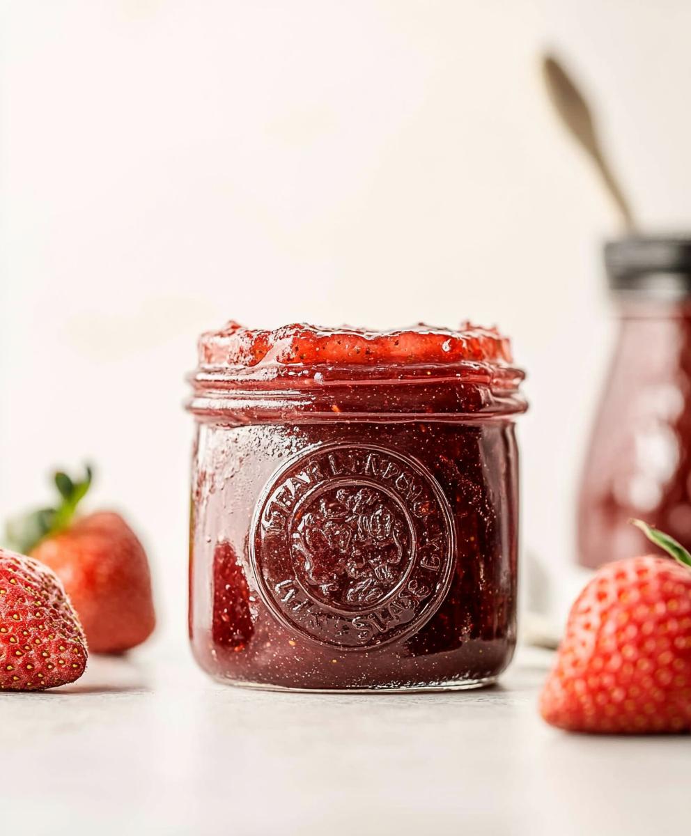 Strawberry Rhubarb Jam Recipe