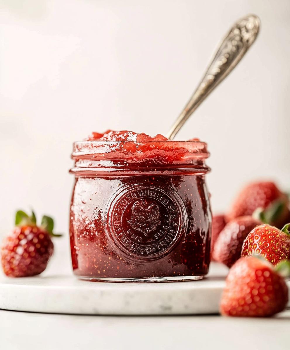 Strawberry Rhubarb Jam Recipe