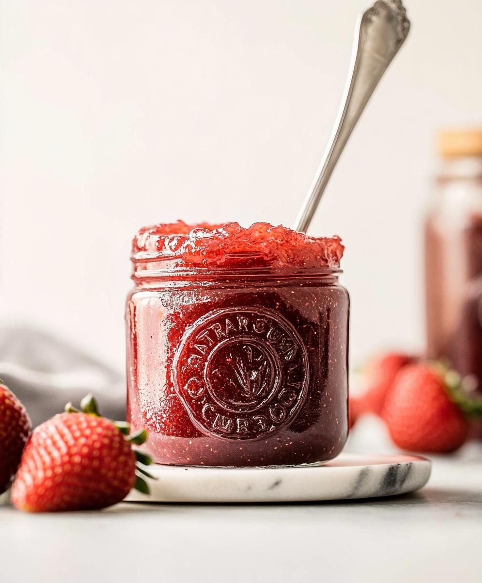 Strawberry Rhubarb Jam Recipe