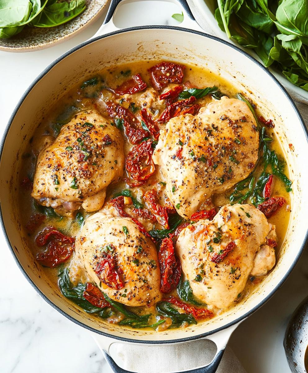 Sun Dried Tomato Chicken Recipe