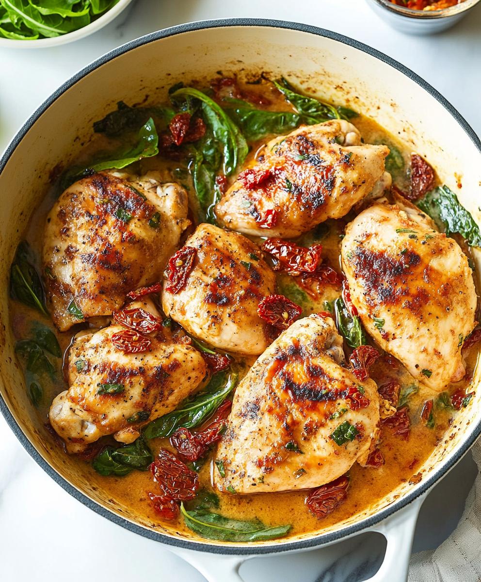Sun Dried Tomato Chicken Recipe