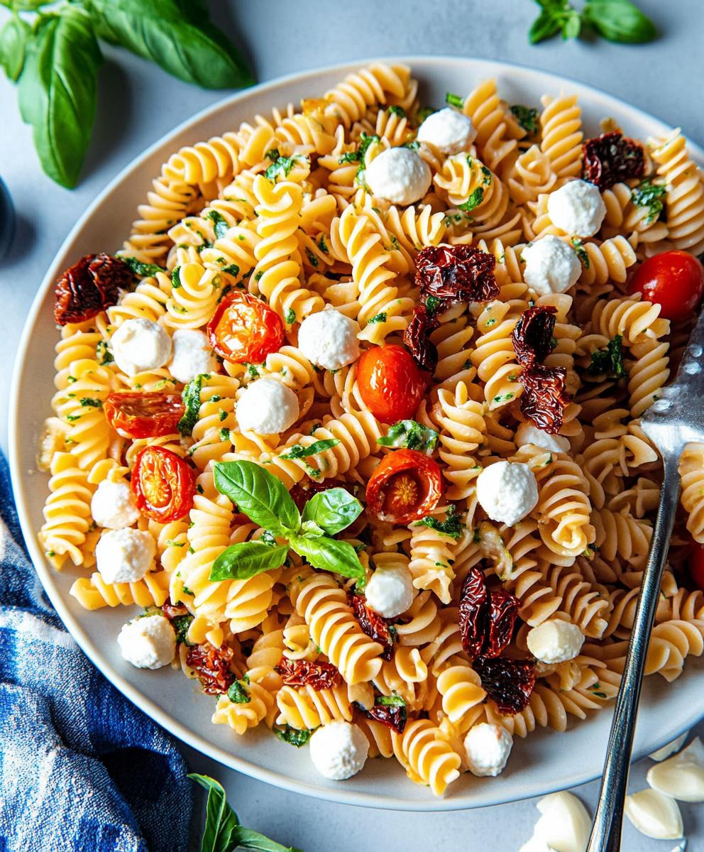 Sun-dried Tomato Pasta Salad Recipe