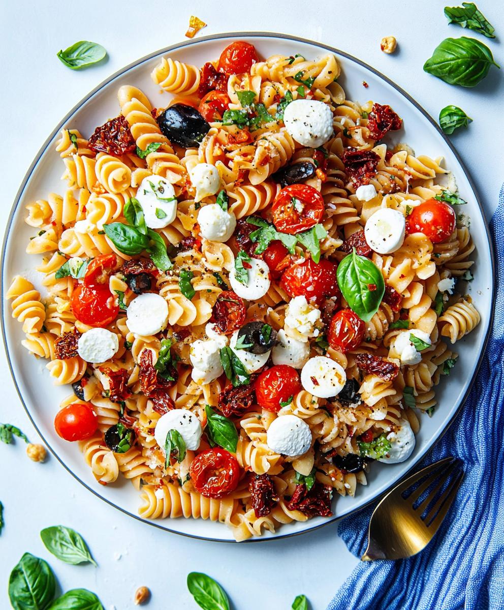 Sun-dried Tomato Pasta Salad Recipe