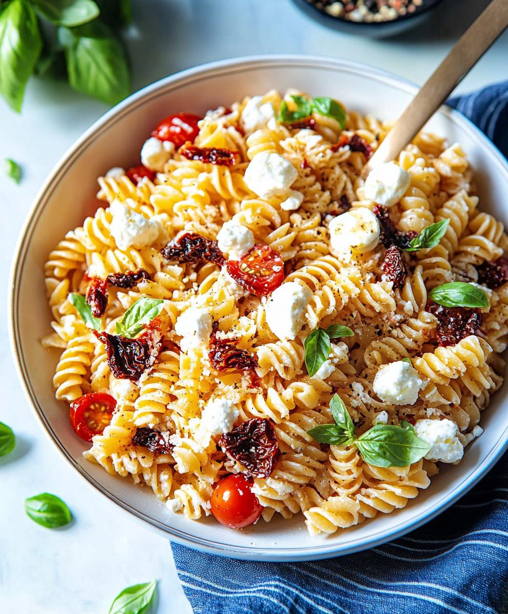 Sun-dried Tomato Pasta Salad Recipe