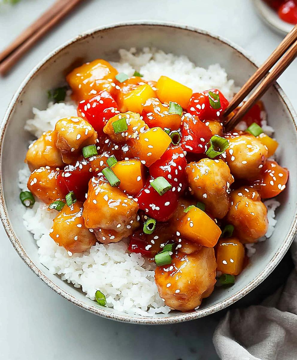 Sweet And Sour Chicken Recipe