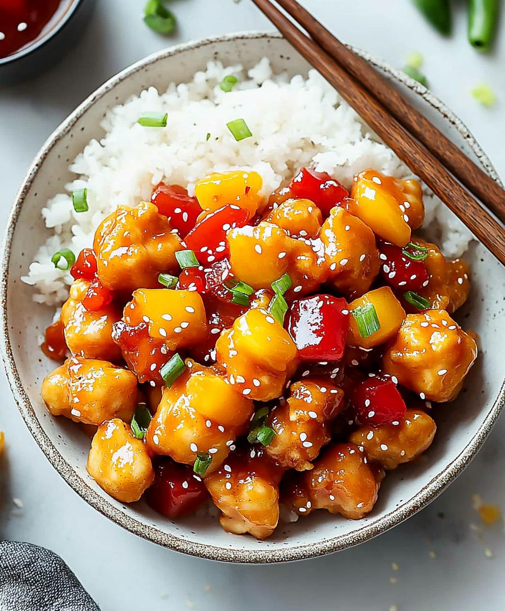 Sweet And Sour Chicken Recipe