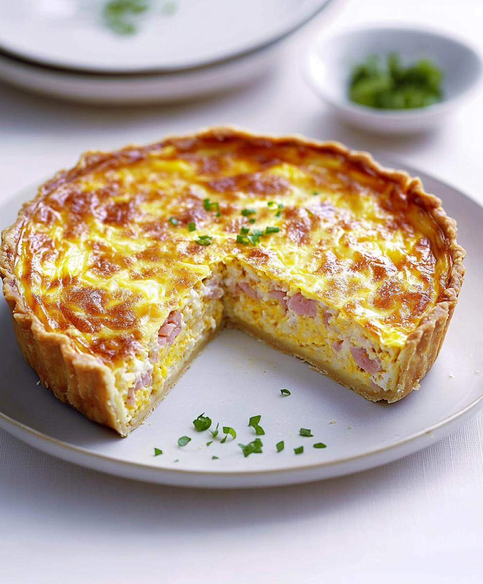 Western Omelet Quiche Recipe