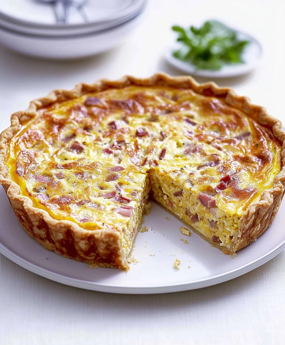 Western Omelet Quiche Recipe