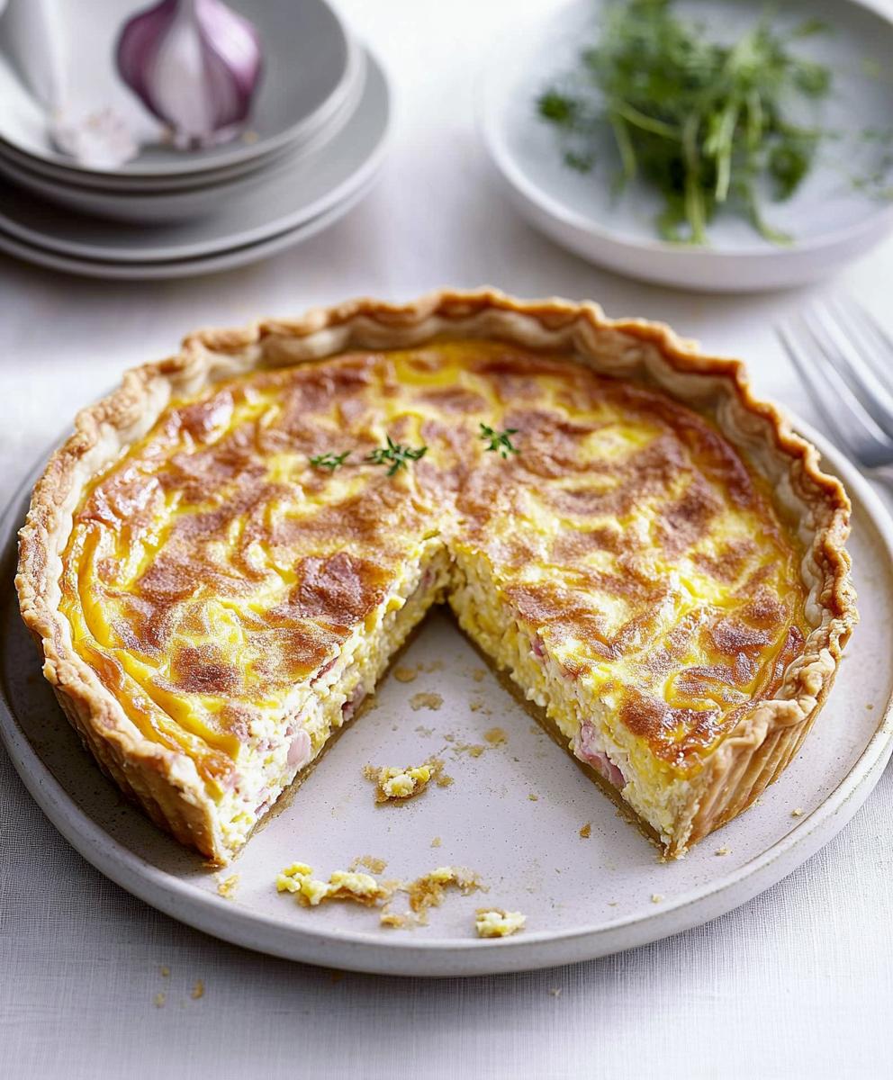 Western Omelet Quiche Recipe