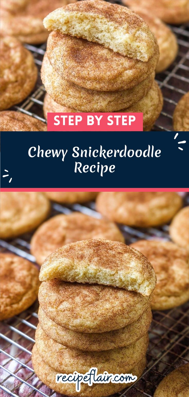 Chewy Snickerdoodle Recipe